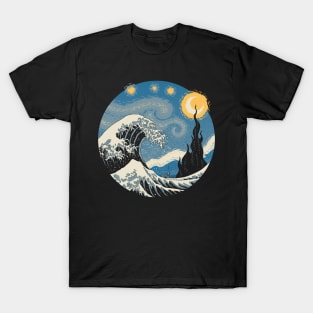 The Great Starry Wave T-Shirt